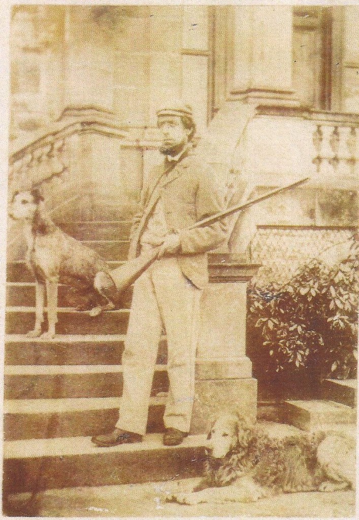 Nous, cachorro fundador del Golden Retriever, retrato histórico