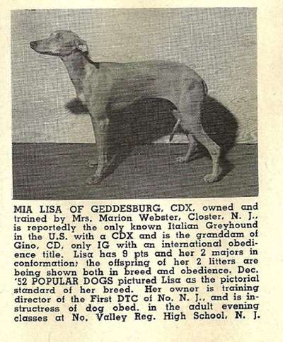 Mia Lisa Of Geddesburg