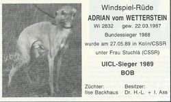 Adrian Vom Wetterstein